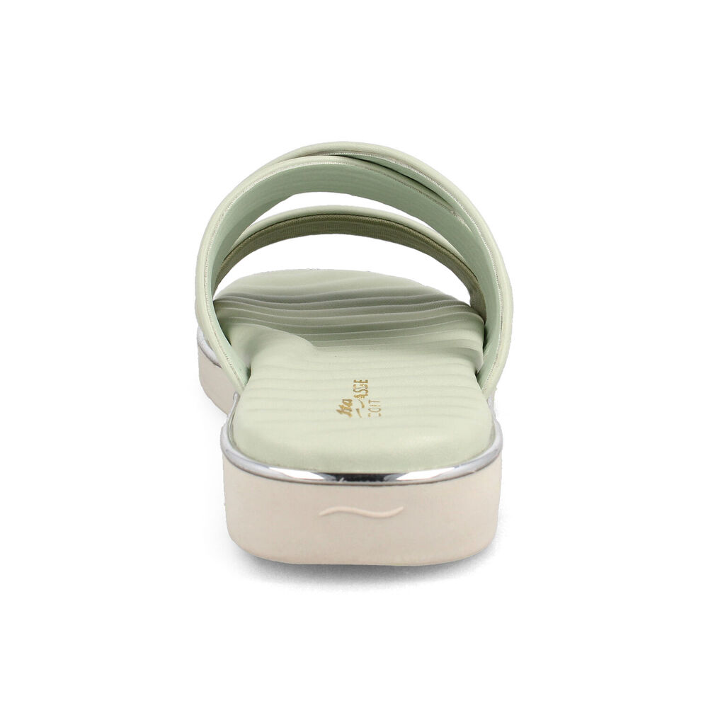 Sandalia Mujer Bata Megan Verde Claro image number 2.0